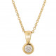 Orphelia® 'Rosalind' Women's Yellow gold 18C Chain with Pendant - Gold KD-2030/1