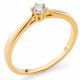 Orphelia® Women's Yellow gold 18C Ring - Gold RD-3919