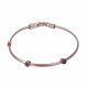 Orphelia® Women's Sterling Silver Bracelet - Rose ZA-7415/RG