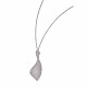 Women's Sterling Silver Chain with Pendant - Silver ZH-4516