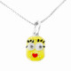 Orphelia® 'Minion' Child's Sterling Silver Chain with Pendant - Silver ZH-7135/2