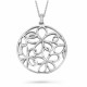 Orphelia® Women's Sterling Silver Chain with Pendant - Silver ZH-7216