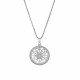 Orphelia® Women's Sterling Silver Chain with Pendant - Silver ZH-7311