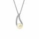 Orphelia® Women's Sterling Silver Chain with Pendant - Silver ZH-7347