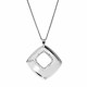 Orphelia® Women's Sterling Silver Chain with Pendant - Silver ZH-7353
