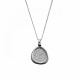 Orphelia® 'Layla' Women's Sterling Silver Chain with Pendant - Silver ZH-7489