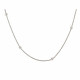 Women's Sterling Silver Chain without Pendant - Silver ZK-7201