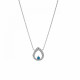Orphelia® 'Kiana' Women's Sterling Silver Necklace - Silver ZK-7487