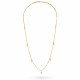 Orphelia® 'Heritage' Women's Sterling Silver Necklace - Gold ZK-7559/G