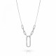 Orphelia® 'Essence' Women's Sterling Silver Necklace - Silver ZK-7560