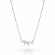 Orphelia® 'Charlene' Women's Sterling Silver Necklace - Silver ZK-7568