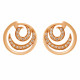 Orphelia® 'Elaine' Women's Sterling Silver Stud Earrings - Rose ZO-7084/1