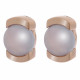 Orphelia® 'Hedda' Women's Sterling Silver Stud Earrings - Rose ZO-7229