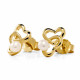 Orphelia® 'Lili' Women's Sterling Silver Stud Earrings - Gold ZO-7513/G