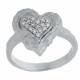 Orphelia® Women's Sterling Silver Ring - Silver ZR-7082