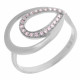 Orphelia® Women's Sterling Silver Ring - Silver ZR-7092
