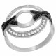 Orphelia® Women's Sterling Silver Ring - Multicolored ZR-7095/2