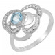 Orphelia® Women's Sterling Silver Ring - Silver ZR-7099