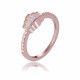 Orphelia® Women's Sterling Silver Ring - Rose ZR-7443