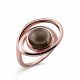 Orphelia® Women's Sterling Silver Ring - Rose ZR-7495