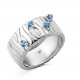 Orphelia® Women's Sterling Silver Ring - Silver ZR-7504