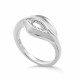 Orphelia® 'Anet' Women's Sterling Silver Ring - Silver ZR-7520