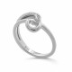 Orphelia® 'Ida' Women's Sterling Silver Ring - Silver ZR-7521