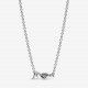 Pandora® 'Family & Friends' Women's Sterling Silver Necklace - Silver 392589C01-45