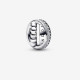 Pandora® 'Pandora Signature' Women's Sterling Silver Charm - Silver 792317C01