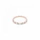 Swarovski® 'Vittore' Women's Gold Plated Metal Ring - Rose 5351769