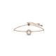 Swarovski® 'Constella' Women's Gold Plated Metal Bracelet - Rose 5636273