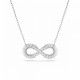 Swarovski® 'Hyperbola' Women's Necklace - Silver 5679434
