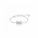 Swarovski® 'Hyperbola' Women's Base Metal Bracelet - Silver 5679664