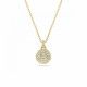 Swarovski® 'Meteora' Women's Necklace - Gold 5683443