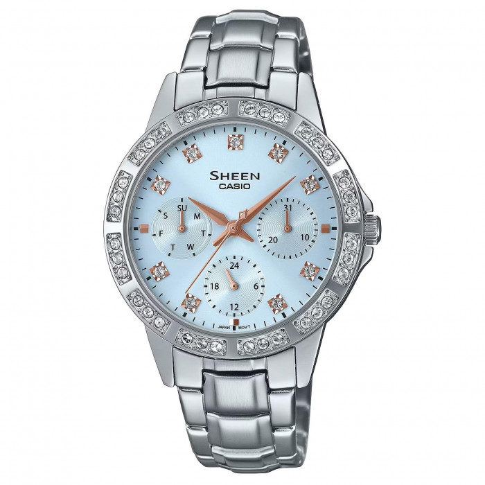 Casio Sheen Sh-161 Analog Chronograph Ladies Watch | Shn-5012lp-7adr