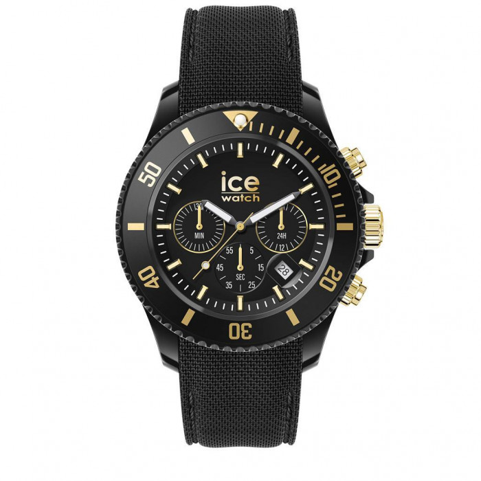 Ice Watch Chronograph Ice Chrono Black Gold Men s Watch