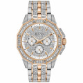 Bulova® Multi Dial 'Crystal Octava' Men's Watch 98C133