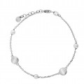 'Milena' Women's Sterling Silver Bracelet - Silver ZA-7379