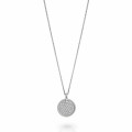 Orphelia® 'Bella' Women's Sterling Silver Chain with Pendant - Silver ZH-7565