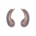Orphelia Tilou Silver Stud Earrings ZO-7441 #1