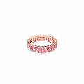 Swarovski® 'Matrix' Women's Gold Plated Metal Ring - Rose 5647589