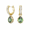 Swarovski® 'Stilla' Women's Gold Plated Metal Drop Earrings - Gold 5662922